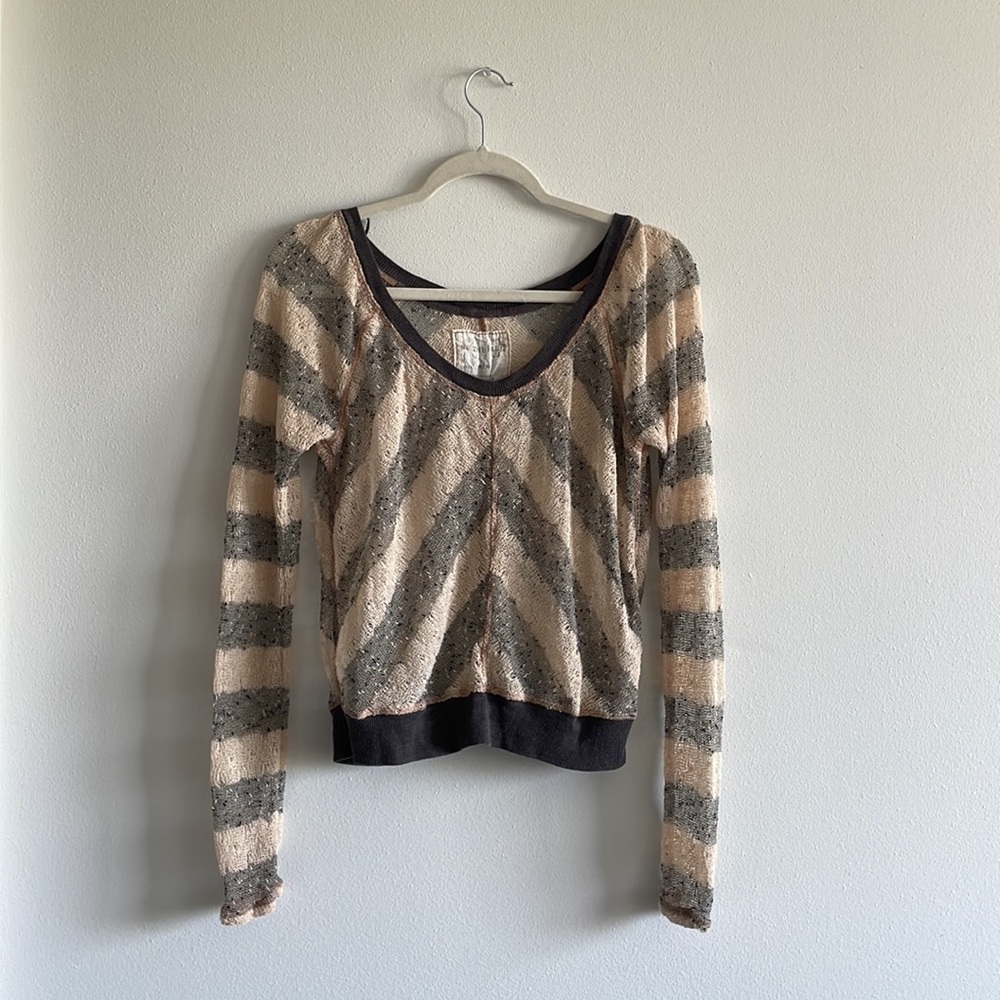 Free People Knit Pullover Sweater - Picture 2 of 3